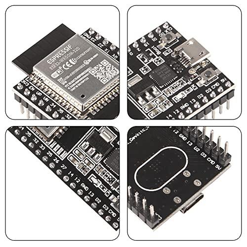3 Pack for ESP32-DevKitC core Board ESP32 Development Board ESP32-WROOM ...