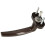 E425 Window Handle, Brown 3