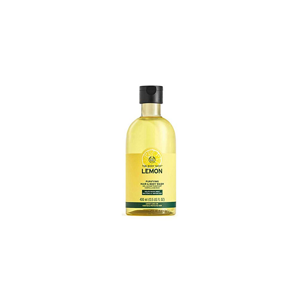 Lemon Purifying Hair & Body Wash INTENSELY CLEANSING PURIFY AND PROTECT HEAD-TO-TOE