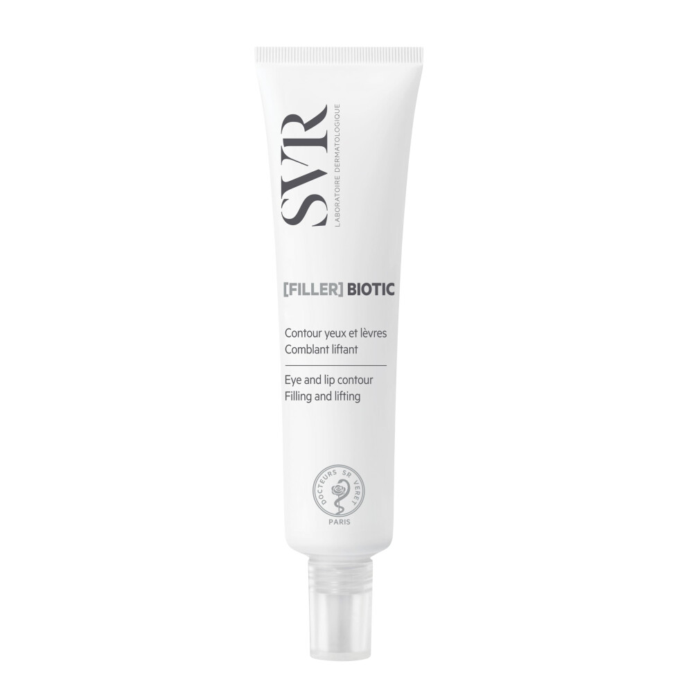 Svr [Filler] Biotic Regenerating Lifting Eye Contour & Lip Cream With Peptides, Hyaluronic Acid, Probiotics And Stabilised Vitamin C, 15Ml