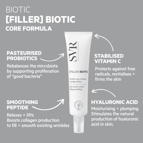 SVR [Vuller] Biotische Contour ogen en lippen 15ml 2