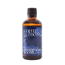 | Coffee & Cocoa Fragrance Oil - 100ml - Perfect for Soaps, Candles, Bath Bombs, Oil Burners, Diffusers and Skin & Hair Care Items