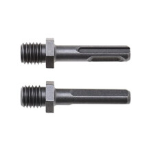 2pcs Adapter M14 Male Thread to SDS Plus Female and Female Triangle for Grinder Drill Bit Connection Converter of Diamond Core Bits Fitted on Electric