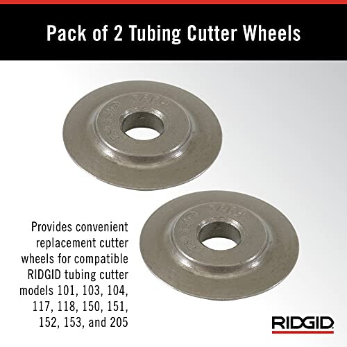 Ridgid 41317 Model E-3469 Tubing Cutter Replacement Wheel, Pipe Cutter Wheel,Grey 2
