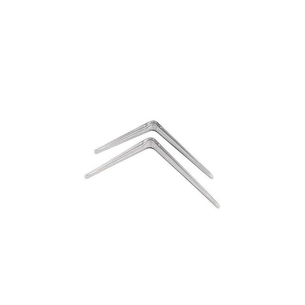 Photos - Other for Repair Merriway BH01533 (2 Pcs) Shelf Brackets London Style, 300 x 250mm  65lb Load White - Pack of 2 Pieces(12 x 10 inch)