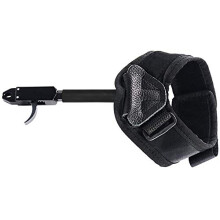 Archery Wrist Release Compound Bow Release Aids Adjustable Buckle Strap Archery Caplier Shooting Trigger Accessories Black