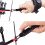 Archery Wrist Release Compound Bow Release Aids Adjustable Buckle Strap Archery Caplier Shooting Trigger Accessories Black 7