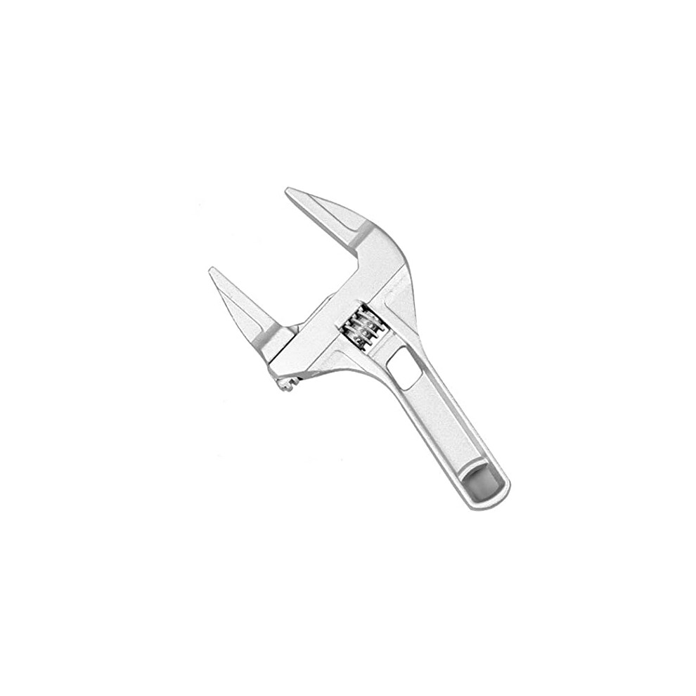 Adjustable Spanner,Adjustable Wrenches 6-68Mm Wide Jaw Wrench Aluminum Alloy Bathroom Spanner Shank Plumber Hand Tool For Tightening Loosening Nuts 774980212417