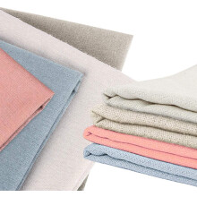 4 Pcs Needlework Fabric, Natural Embroidery Fabric Linen Fabric Cross Stitch Fabric, Embroidery Cloth Material for Making Garment Craft Needle