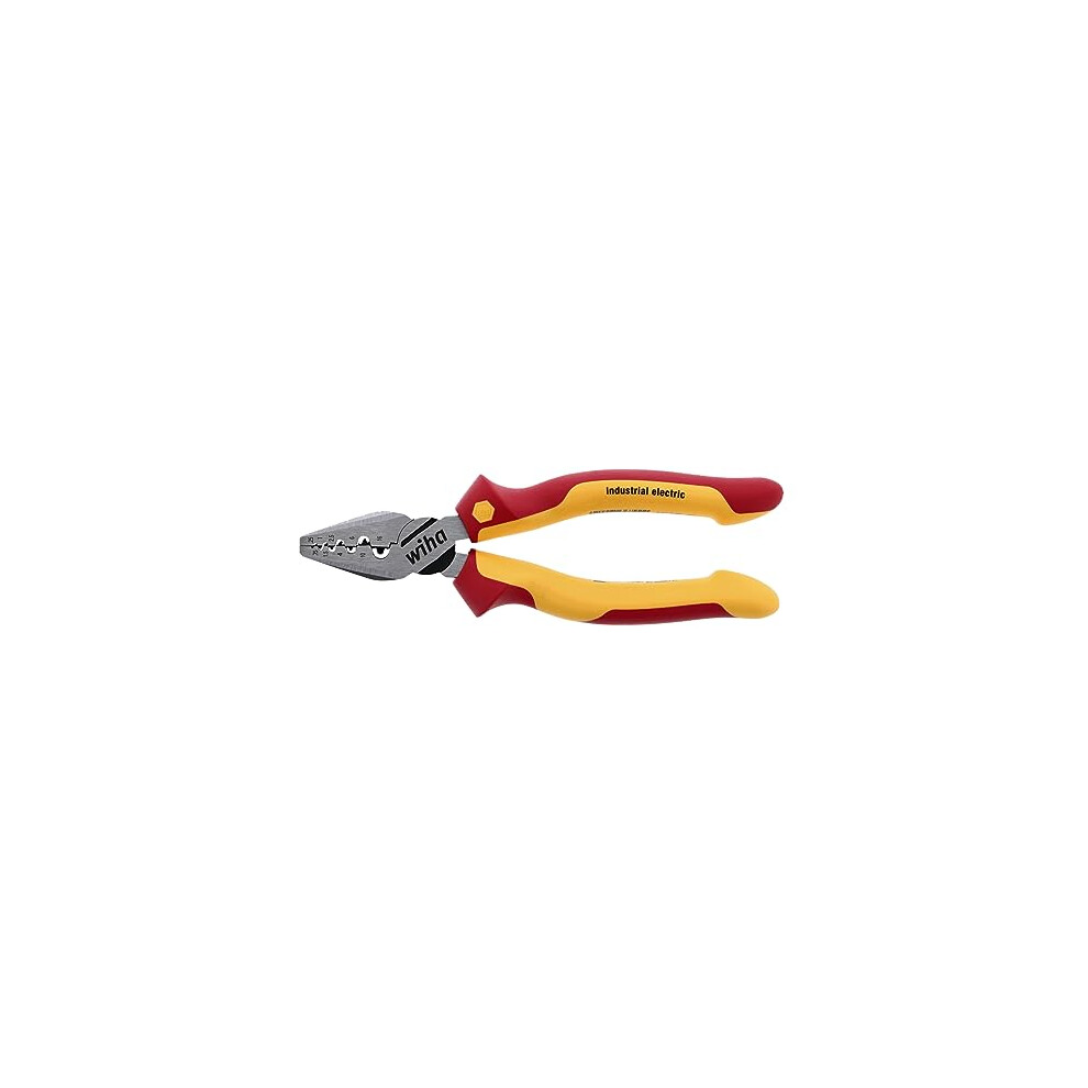 32945 7-Inch Insulated Industrial Crimping Pliers