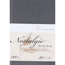 Nostalgie Sketch Book Portrait A6 (5.8X4.1 inches) 190gsm 40 sheets/80 pages