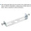 Light Fixing Ceiling Rose Strap Bracket Strap Brace Metal Plate with Accessories (95mm) 6