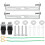 Light Fixing Ceiling Rose Strap Bracket Strap Brace Metal Plate with Accessories (95mm) 1