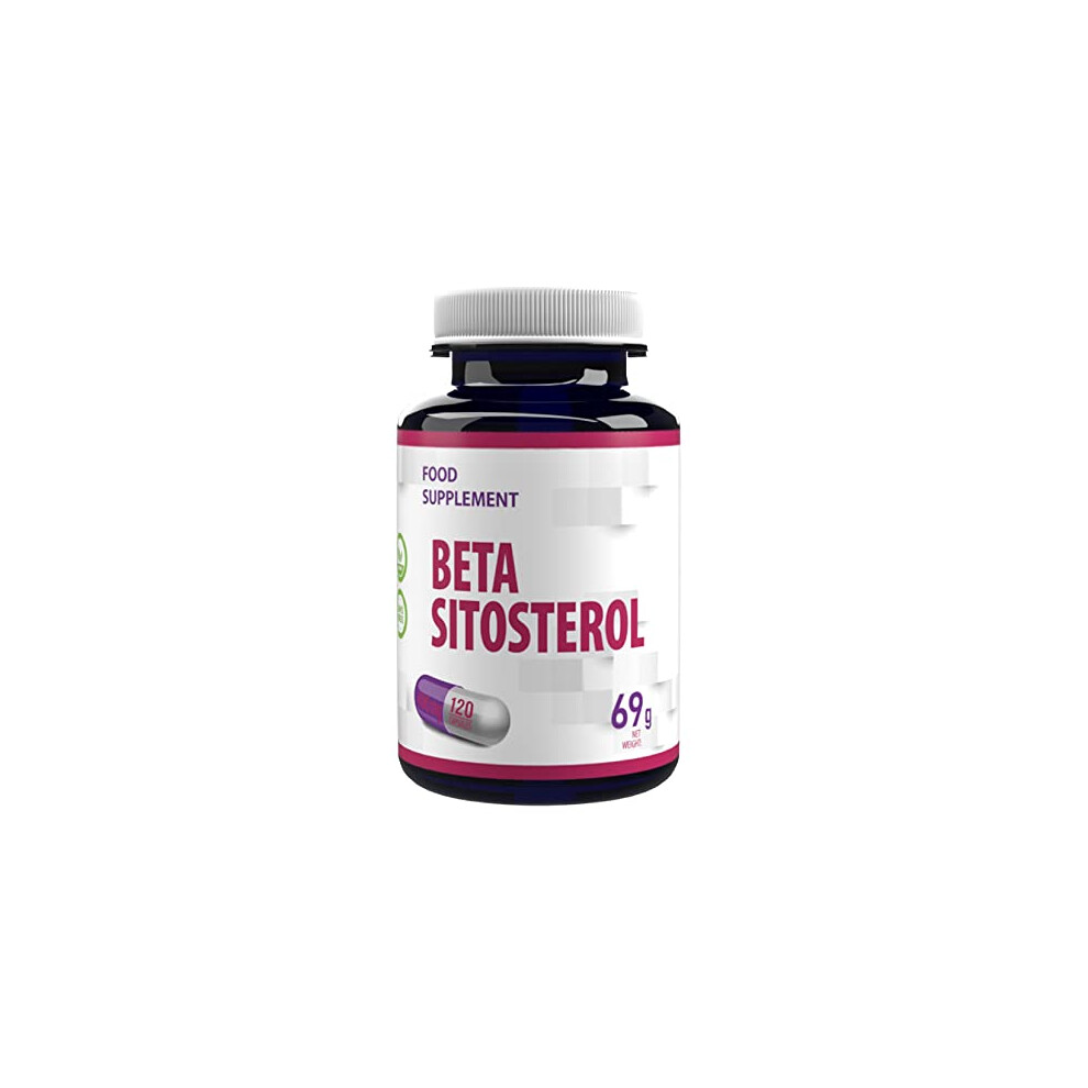Hepatica Beta Sitosterol 400Mg 120 Vegan Capsules, Certificate Of Analysis By Agrolab Germany, High Strength Prostate Supplement, Gluten And Gmo Free