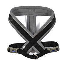Viva Padded Harness Black L 52-71cm