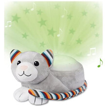 Kiki The Kitten Projector - Baby Light Projector with Soothing Melodies (Heartbeat Sound, Nature Sounds or Lounge Music) | Cry Sensor | Auto Shut Off