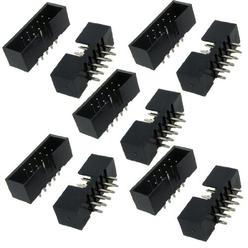 10 Pcs 2x5 Pin 2mm Pitch Double Row PCB IDC Headers