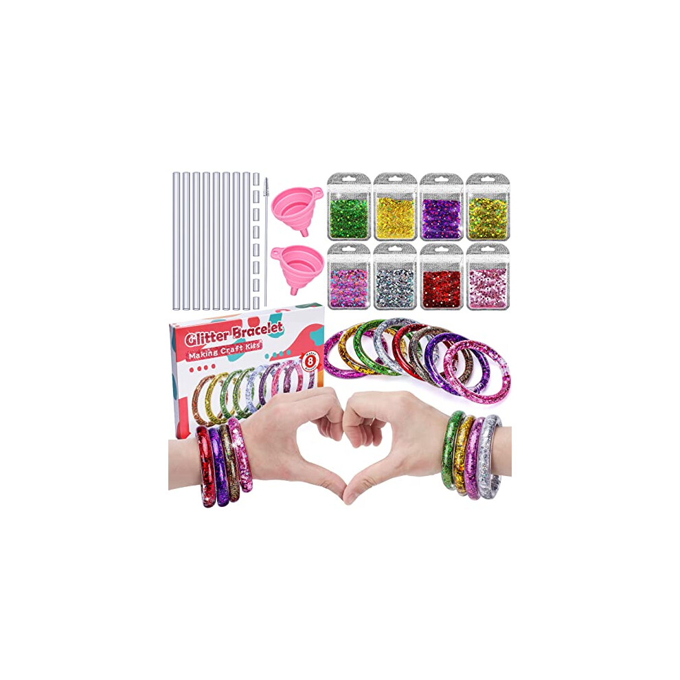 Friendship Bracelet Making Kits for Girls: Gifts for 6 7 8 9 10 Year Old Girl | Craft Kit for Girls Ages 5-12 | Jewelry Making Kits as Birthday