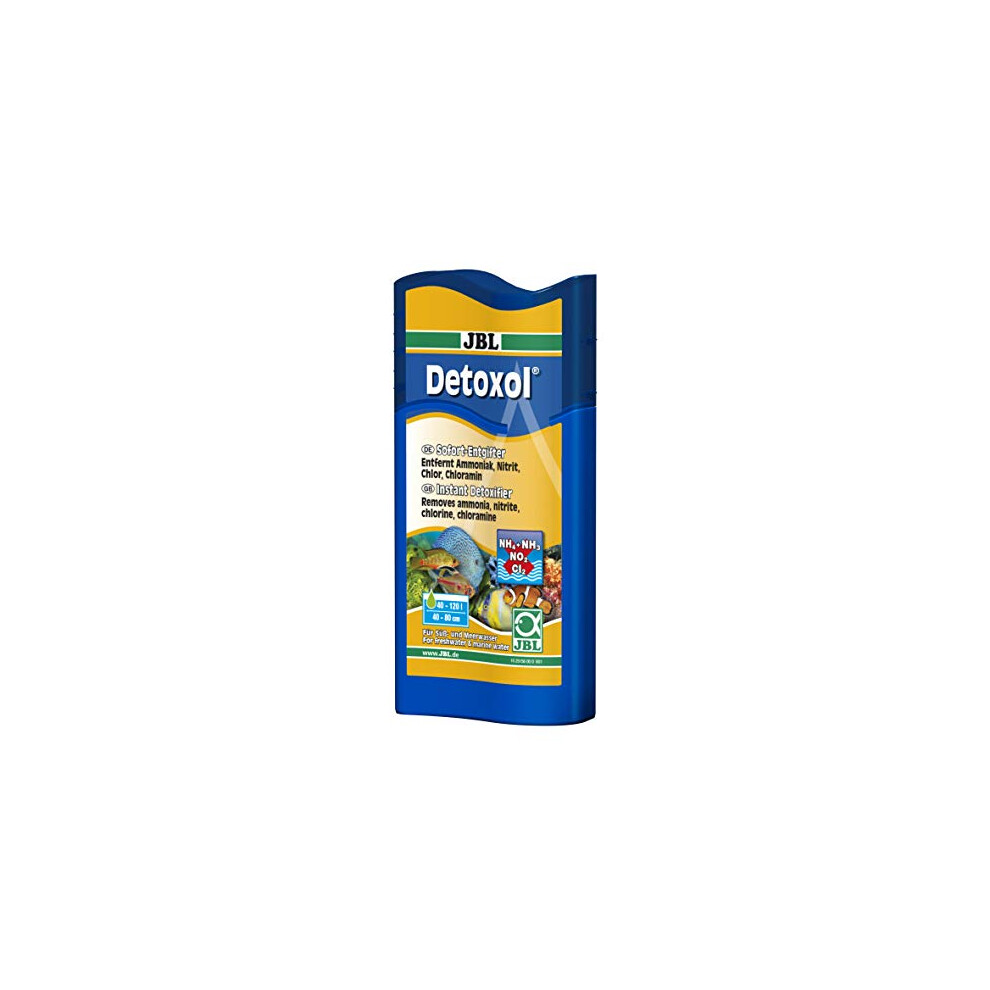 Detoxol 100 ml, Instant detoxifier for healthy aquarium water