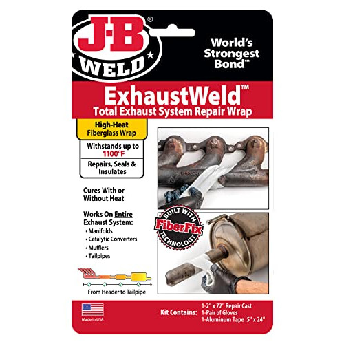 ExhaustWeld 2" x 72" Repair Wrap, White