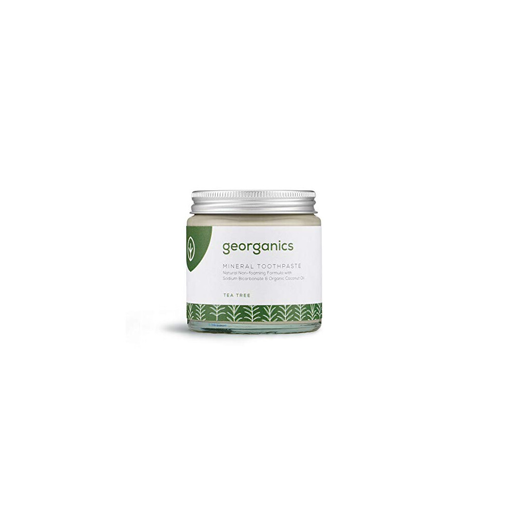 Georganics Natural Tea Tree Flavour Mineral Toothpaste 120 Ml