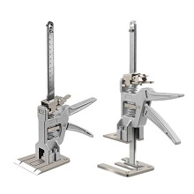 Full Metal Labor Saving Arm Jack, Portable Tile Height Adjuster, Load-Bearing 400kg, Two-Speed Descent Mod, Arm Tool Lift for Installing Cabinets,