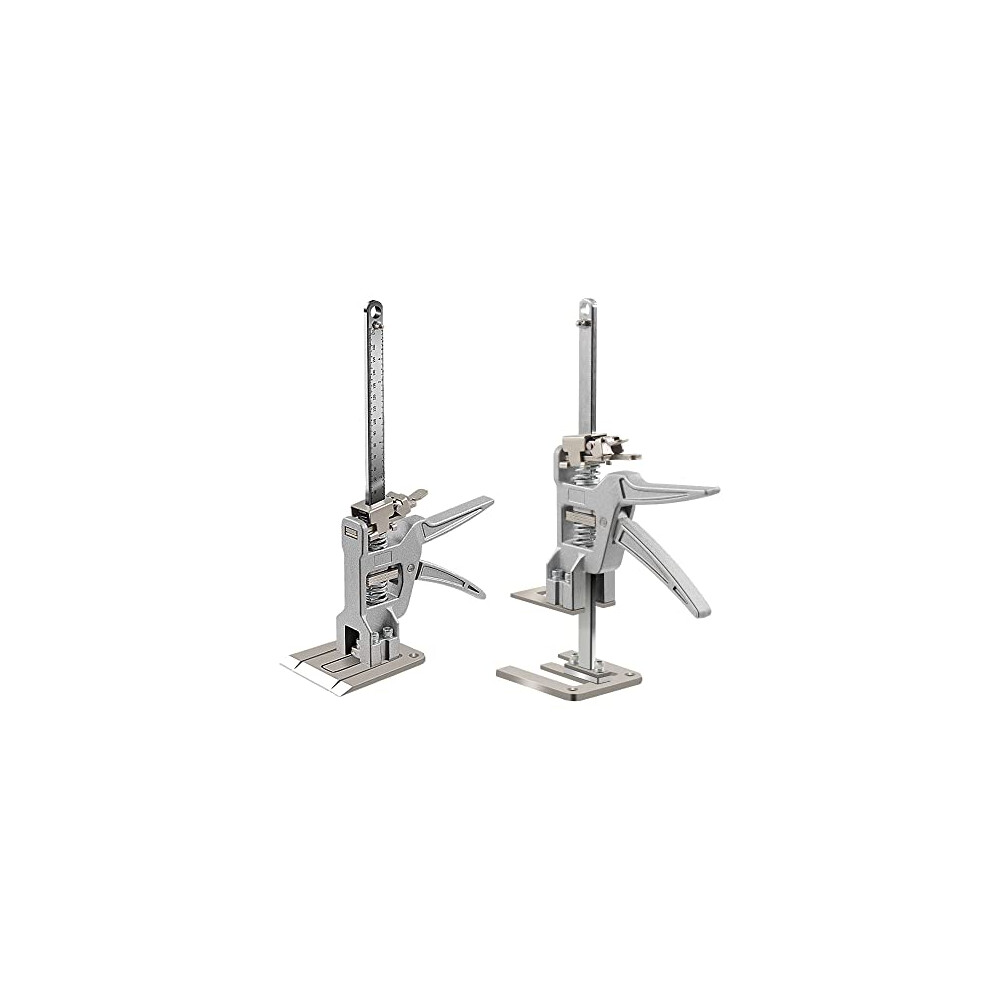 Full Metal Labor Saving Arm Jack, Portable Tile Height Adjuster, Load-Bearing 400Kg, Two-Speed Descent Mod, Arm Tool Lift For Installing Cabinets, 791137514491