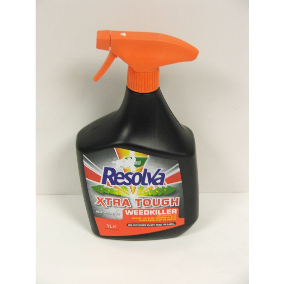 Resolva Xtra Tough Ready to Use Weedkiller, 1 L