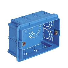 flush mounting box 3m, blue