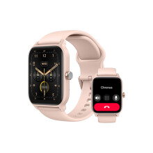 Chronus Chornus IDW13 Smart Watch Answer/Make Calls with Heart Rate/Sleep/Blood Oxygen Monitor (Pink)
