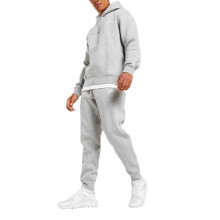 (Grey, L) NIKE Club Mens Fleece Full Tracksuits Set