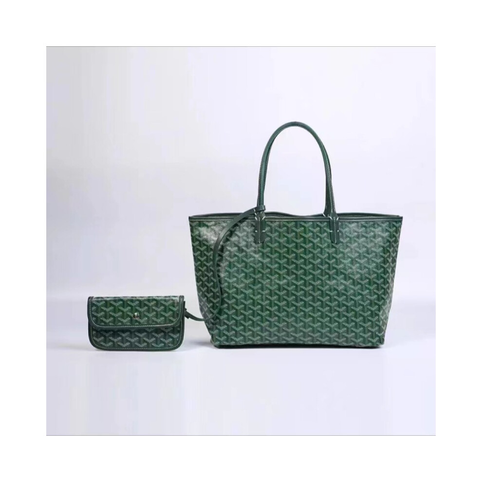 (Green, M) Goyard Womens Shoulder Bag Small Purse In Three Sizes Large Capacity Mix Match