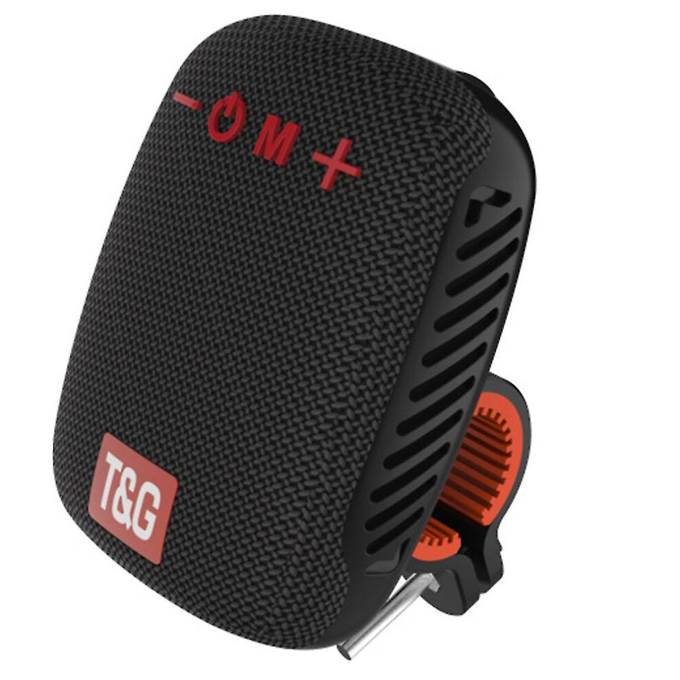 (Black) Portable Bluetooth-Compatible Handlebar Speaker Waterproof Wireless Bike Cycling Speaker Black 5413367930821