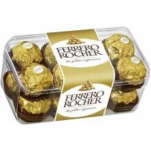 Ferrero Rocher Chocolates Box 16 Piece Gift Box by Ferrero Rocher 200g