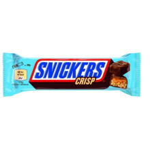 (Pack Of 18) Snickers Crisp Fruit & Nut Chocolate Bar Snack 40g