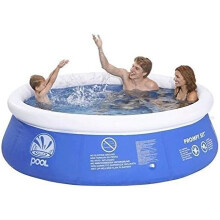 Round Inflatable Swimming and Paddling Pool  Summer Fun