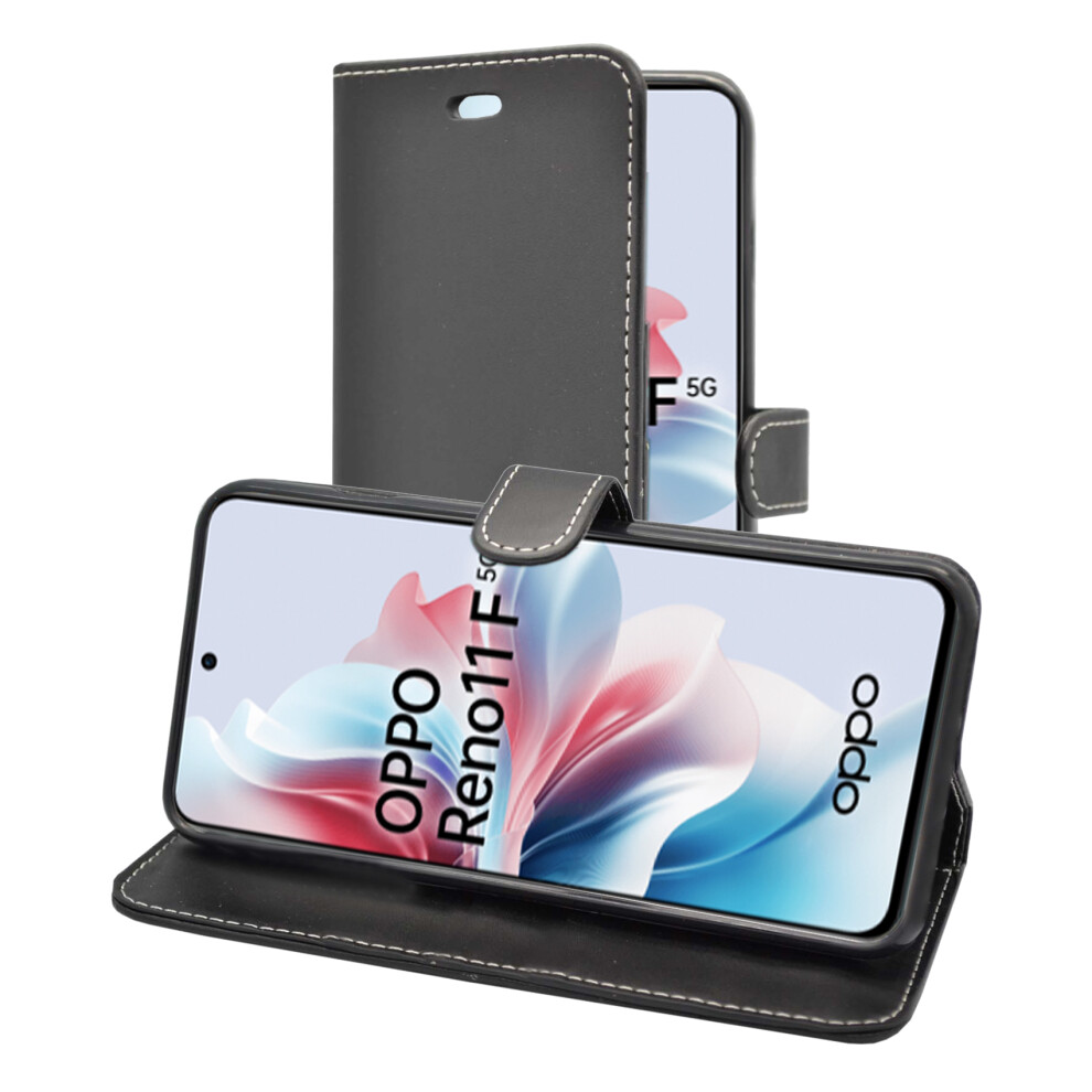black--case-for-oppo-reno-11f-wallet-flip-pu-leather-cover