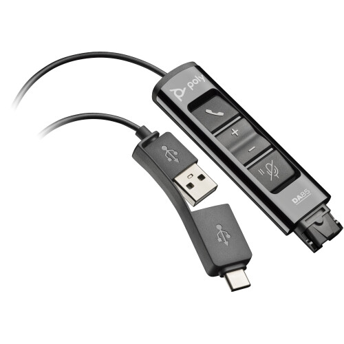 POLY DA85 Adapt+Control USB-A/C - QD per cuffie EncorePro