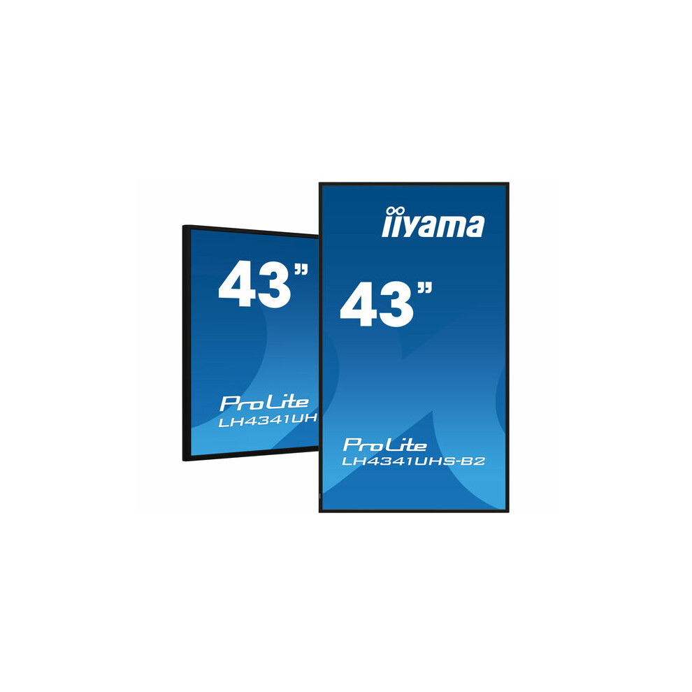 iiyama ProLite LH4341UHS-B2 Digital-Signage-Display 42,5 Zoll 4K UHD IPS 24/7 - Bild 10