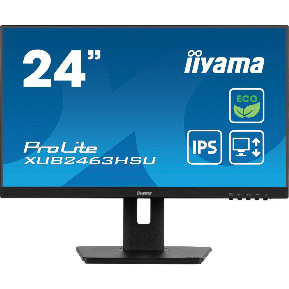 Iiyama Prolite XUB2463HSU-B1 - Monitor Led, Ips, 23.8", Full Hd, 100Hz-image