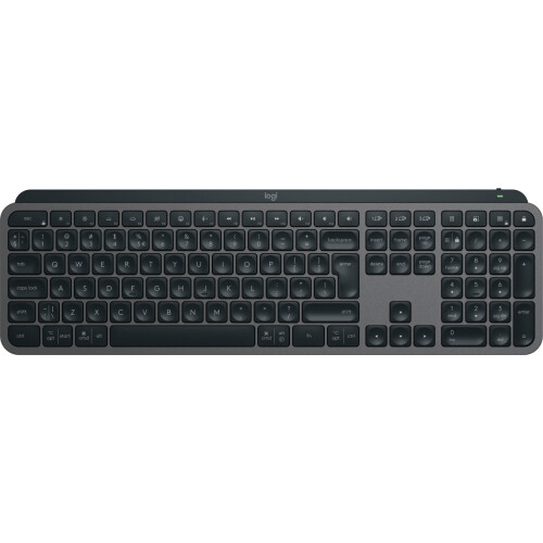 Logitech MX Keys S Wireless Keyboard, Low Profile, Precise, Silent Typing, Programmable, Illuminated, Bluetooth, Rechargeable, for Windows