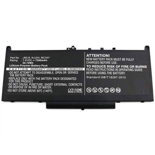 Coreparts-batteri til DELL J60J5