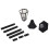 Outsunny Outsunny 2 PCS LED Garden Lights Lamp Solar Powered Lantern Auto Switch Patio 8
