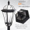 Outsunny Outsunny 2 PCS LED Garden Lights Lamp Solar Powered Lantern Auto Switch Patio 4