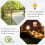 Outsunny Outsunny 2 PCS LED Garden Lights Lamp Solar Powered Lantern Auto Switch Patio 3