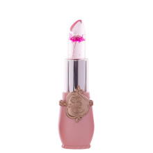 (Rose red) Crystal Jelly Lipstick Magic Temperature Change Color Lip Plumpers