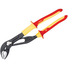 Bahco pinza multipurpose aislada con ajuste rápido y mangos bimateria, 250 mm - 7224S