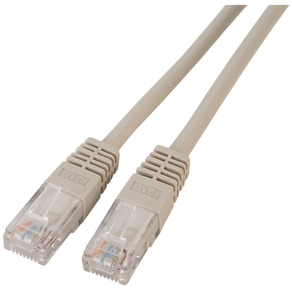 Truconnect Grey Urt-602 Utp Patch Cable 2M