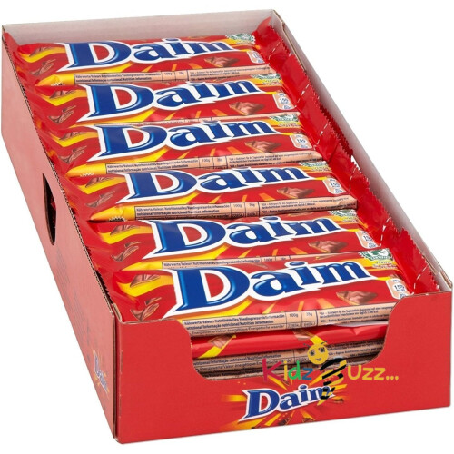 (pack of 36) Daim Chocolate Bar 28g