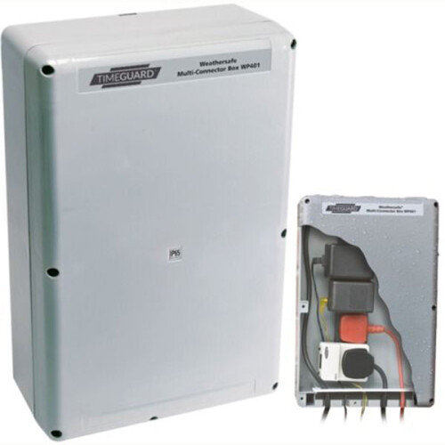 Timeguard Multi Box (IP65) With 4 Gang Socket Strip - WP401